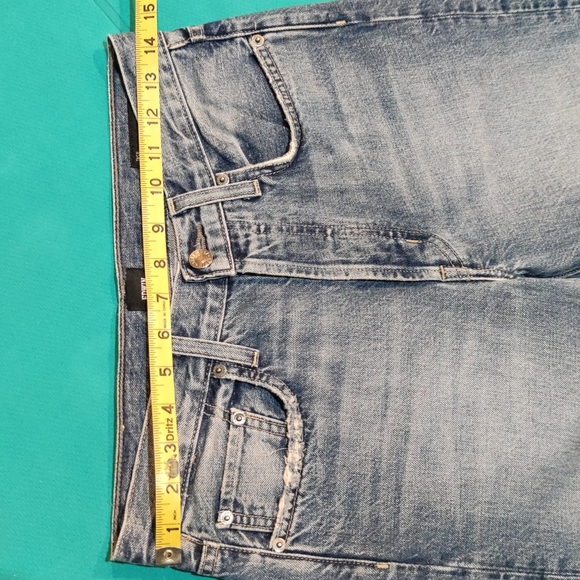 Edwin Tash Premium Denim 24 classic blue straight Leg jeans 100% cotton - Picture 9 of 11